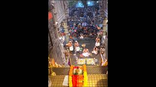 Todays visuals of the 18 holy padi puja in Sabarimala Sanidhanam for our beloved Lord Ayyappa Swamy [upl. by Ylek877]