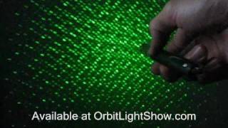 Green 30mW Laser Pen from OrbitLightShowcom [upl. by Treacy216]