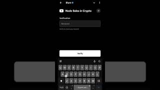 Node Sales In Crypto Blum Video Code Node Sale In Crypto Blum Today Verification Keyword Today Code [upl. by Yennaiv]