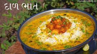 દાળ ભાત બનાવવાની રીત નિકુંજ વસોયા દ્વારા  Dal Bhaat Recipe in Gujarati By Nikunj Vasoya [upl. by Aikan]