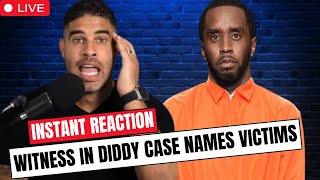 Witness in Diddy Case names victims seen on tapes and flash drives [upl. by Neelyahs248]