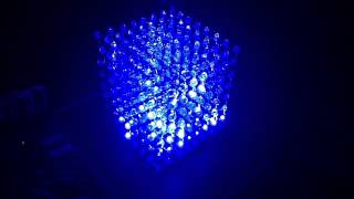 Arduino 8x8x8 LED Cube [upl. by Aihgn]