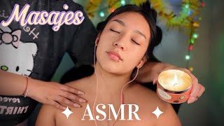 ASMR masaje de relajación para provocar sueño  le hago mimos hasta que se duerma  María DL ASMR [upl. by Primaveras]