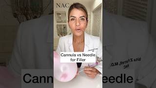 Cannula vs Needle for Filler drbitafarrell fillers cannulafiller [upl. by Haidabej622]