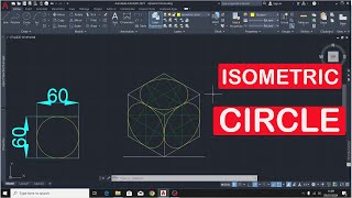 Master AutoCAD Draw Perfect Isometric Circles Effortlessly [upl. by Neyugn797]