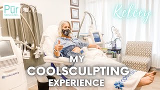 My COOLSCULPTING EXPERIENCE  Full Abdomen Treatment  PUR Skin Clinic [upl. by Ennyroc]