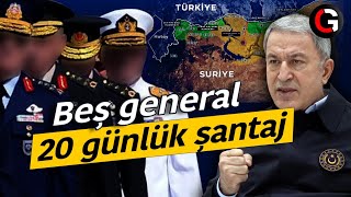 ERDOĞANIN DİZ ÇÖKTÜĞÜ 20 GÜN VE BEŞ GENERAL [upl. by Adirem]