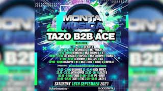 Tazo B2B Ace Live with DJ Browny  Monta Musica Sat 18th September 2021  Makina Rave Anthems [upl. by Bensen]