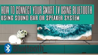 HOW TO CONNECT YOUR BLUETOOTH SPEAKER TO SMART TV  DEVANT amp HISENSE SMART TV  DAMGOTV [upl. by Nannah]