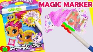 Shimmer and Shine Coloring Games Magic Marker Imagine Ink [upl. by Nalyorf]