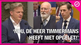 Pieter Omtzigt is KLAAR met het gezuig van Timmermans en Dassen en zet ze in de hoek OPLETTEN [upl. by Ibor987]