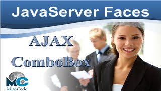 JSF AJAX ComboBox [upl. by Dnalor]