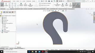 gancho TROCOLA SOLIDWORKS [upl. by Atenik]