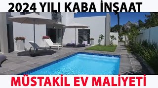 2024 YILI KABA İNŞAAT MALİYETİ [upl. by Adneram]