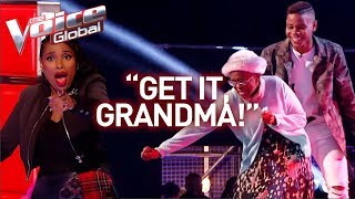 16YearOld and grandmother steal the show in The Voice  Journey 28 [upl. by Llekim449]