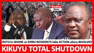 Kimeumana‼️RUTO in PANIC as EMBU RESIDENTS take action UHURU involved GACHAGUA speaks TENSION Rises [upl. by Nahtnamas]