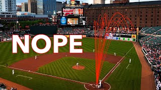 Why Cant Anybody Hit the Warehouse at Camden Yards [upl. by Hyozo548]