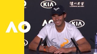 Rafael Nadal press conference 4R  Australoian Open 2019 [upl. by Radford469]