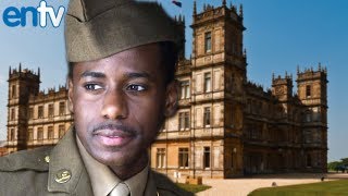 Gary Carr Becomes First Black Actor on Downton Abbey Season 4 [upl. by Berlyn]