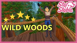 Star Stable Online Alle Sterne in Wild Woods mit Koordinaten [upl. by Rehsa550]