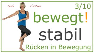 310 🥭 15 min bewegt stabil  Balancetraining für einen starken Rücken ohne Geräte im Stehen [upl. by Yentirb]