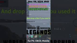 Nov06 49 WOWs Legends🎁BONUS CODE🎁  Racing Event [upl. by Ecirahc]