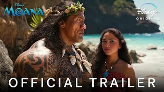 MOANA Live Action  Official Trailer 2024 Zendaya Dwayne Johnson [upl. by Donata]