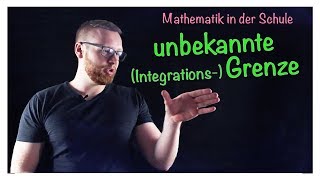 Unbekannte Integrationsgrenze  Integralrechnung by Quatematik [upl. by Blus465]