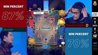 ALL MATCHES  Airsurfer Top4 Finalist at CRL 2023 Compilation  Clash Royale World Finals [upl. by Selhorst]