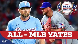 Texas Rangers Avoid Shutout Kirby Yates Wins AllMLB Honors  DLLS Rangers Podcast [upl. by Gualtiero]