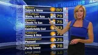 Cecily Tynan with AccuWeather  6abccom [upl. by Lars]