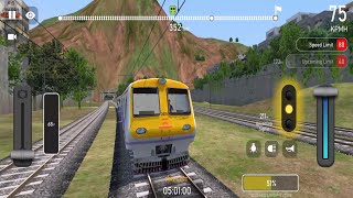 Mumbai Local Train Driving in Indian Local Train Simulator Android Gameplay Videos  Train Games 3D [upl. by Bolan]