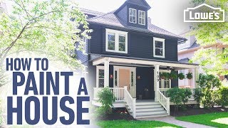 How to Paint a House  DIY Exterior Painting Tips [upl. by Hgielime]