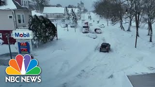 Massive Snow Storm Kills At Least 57 Across US [upl. by Eat702]