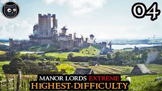 The ARTISAN District  Manor Lords EXTREME  HIGHEST Difficulty  Strategy Gameplay Part 04 [upl. by Ermina]