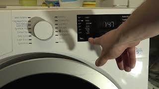 Review of Beko ProSmart Inverter 8kg wash 5kg dry washer dryer WDX8543130w [upl. by Trammel]