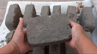 Satisfying ASMR  Breaking Down Gritty Grey Sand Blocks 🧱✨👂 [upl. by Ised]