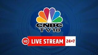 CNBC TV18 24x7 LIVE Stock Markets  Share Markets Updates  Nifty amp Sensex Live  Business News [upl. by Hgielyk834]