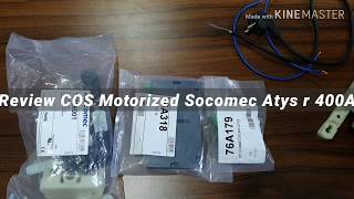 Review dan Uji Coba COS Motorized Socomec ATyS r 400A [upl. by Lozano]