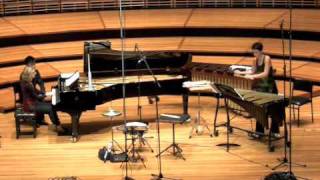 Claire Edwardes  Vibraphone Concerto movt 1 by Emmanuel Sejourne [upl. by Ullyot]