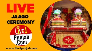 Live Jaggo Ceremony Ravinder Kaur Brar amp Jagdeep Singh Sran Video BY Harman Filmz Nihal Singh Wala [upl. by Rimhsak]