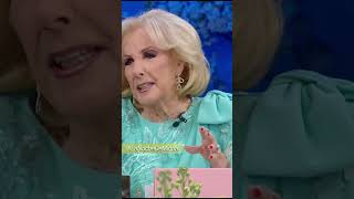 La reacción de María Belén Ludueña cuando Mirtha le preguntó sobre Antonio Laje [upl. by Reklaw]