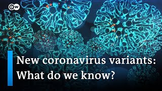 Growing global concern over coronavirus variants  DW News [upl. by Retxab]