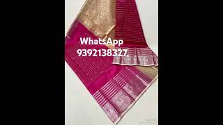 Sarala Handlooms Chirala weaver sarees 🙏👌 colour available 🌹 subscribe 🙏🙏 [upl. by Australia773]