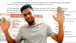 My visa got rejected💔😭 But finally… Canada Visa Rejection Updates  SOP Mistakes  New Rules [upl. by Raviv]