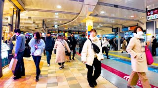 Tokyo Shinagawa Giant Station ♪ 💖 4k non stop 1 hour 02 minutes [upl. by Ioj]