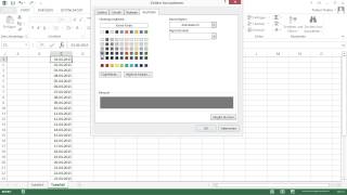 Kalender mit Excel erstellen Tutorial Feiertage anzeigen bedingte Formatierung video2braincom [upl. by Ayekin]