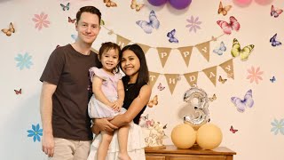 Celebrating Ava’s 3rd Birthday  Filbrit🇵🇭🇬🇧 Family [upl. by Sharpe]