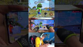 3 finger handcam gameplay solo vs squad poco x3 pro 60fps 120hz 360hz game turbo SD860 Prosecser 4kr [upl. by Thamos]