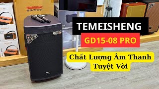 Loa Karaoke Bass 40 TEMEISHENG GD1508 PRO Hàng Nhập Khẩu Âm Thanh Hay [upl. by Kinney]